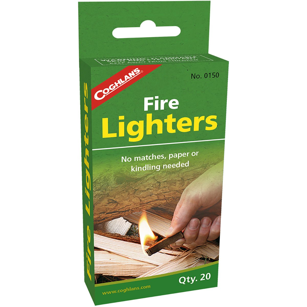 Coghlan's Fire Lighters with Striker Box (20 Pack), Emergency Survival Starter - Forza Sports