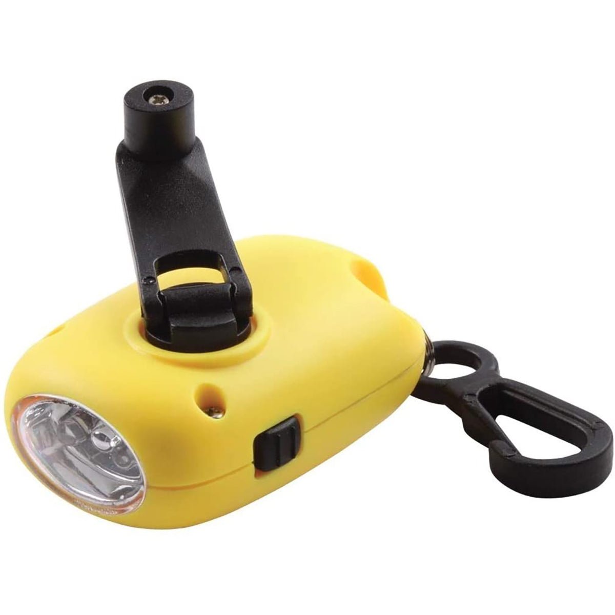 Coghlan's Dynamo Flashlight LED Hand Crank Emergency Camp Flash Light w/ Clip - Forza Sports