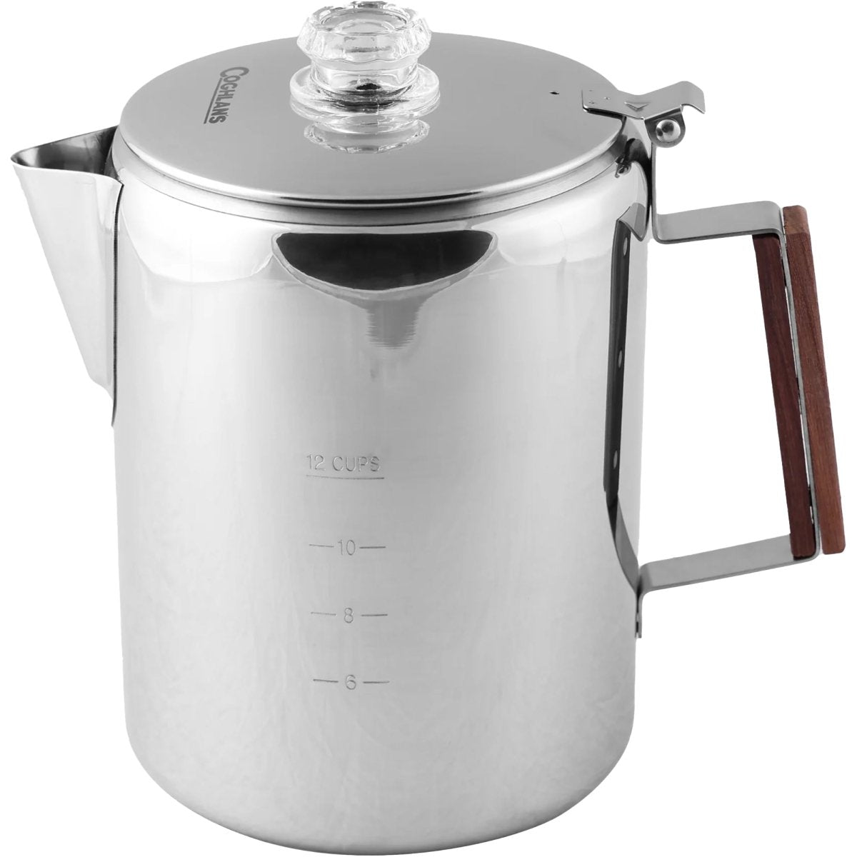 Coghlan's 12 - Cup Stainless Steel Coffee Pot - Forza Sports