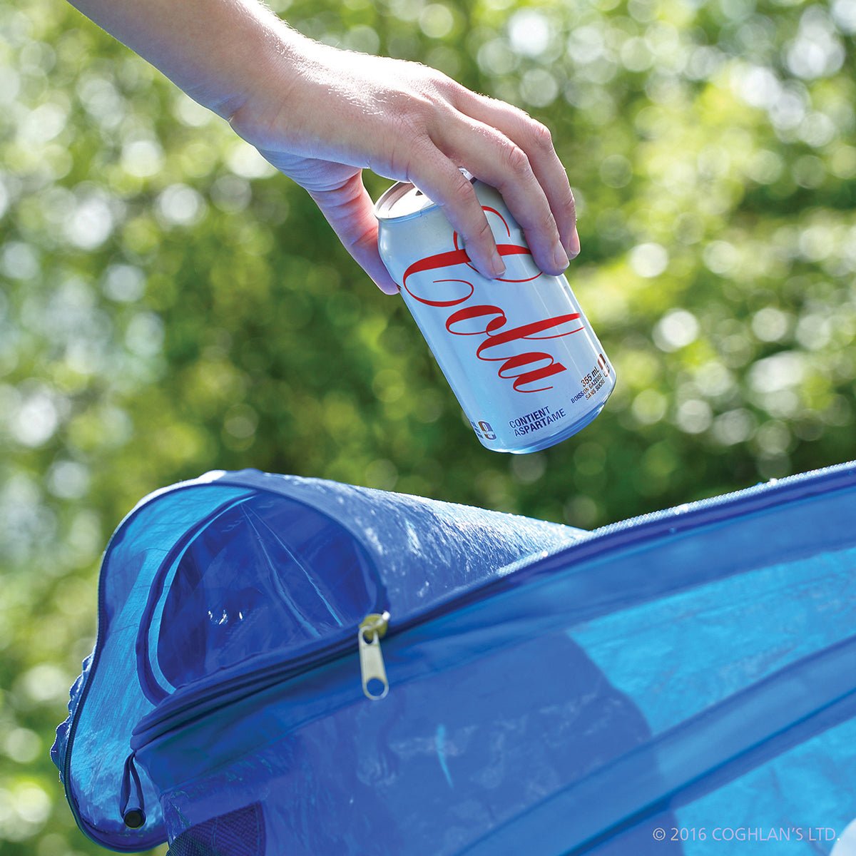Coghlan's Pop - Up Camp Trash Can/Recycle Bin, Portable Collapsible Camping Basket - Forza Sports