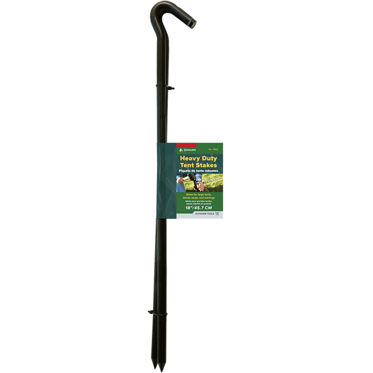 Coghlan's Heavy Duty Tent Stakes 2 - Pack - Black - Forza Sports