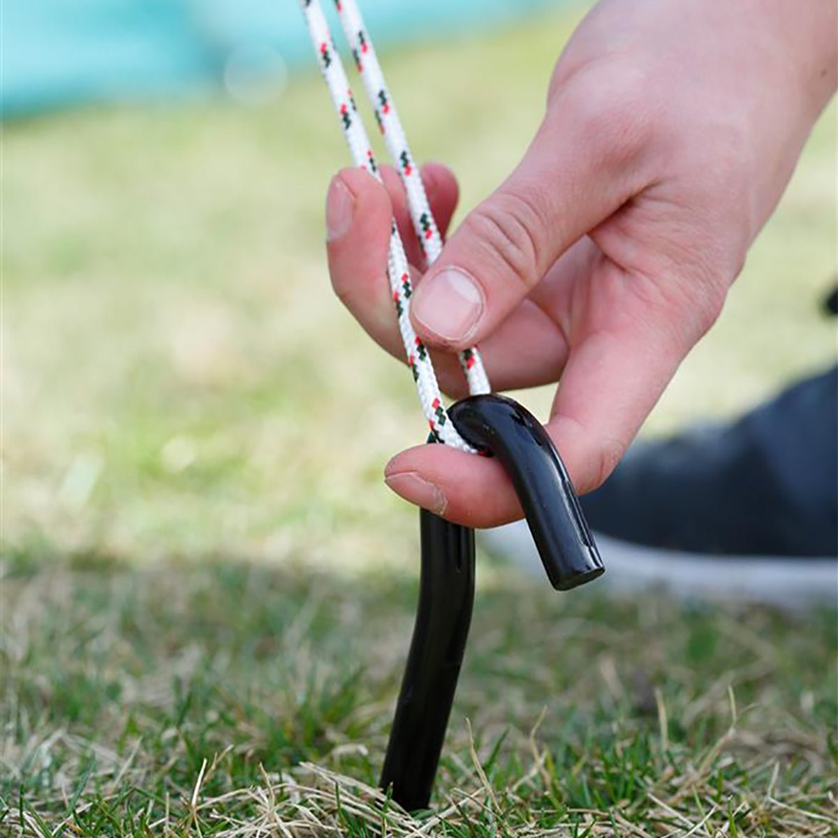 Coghlan's Heavy Duty Tent Stakes 2 - Pack - Black - Forza Sports