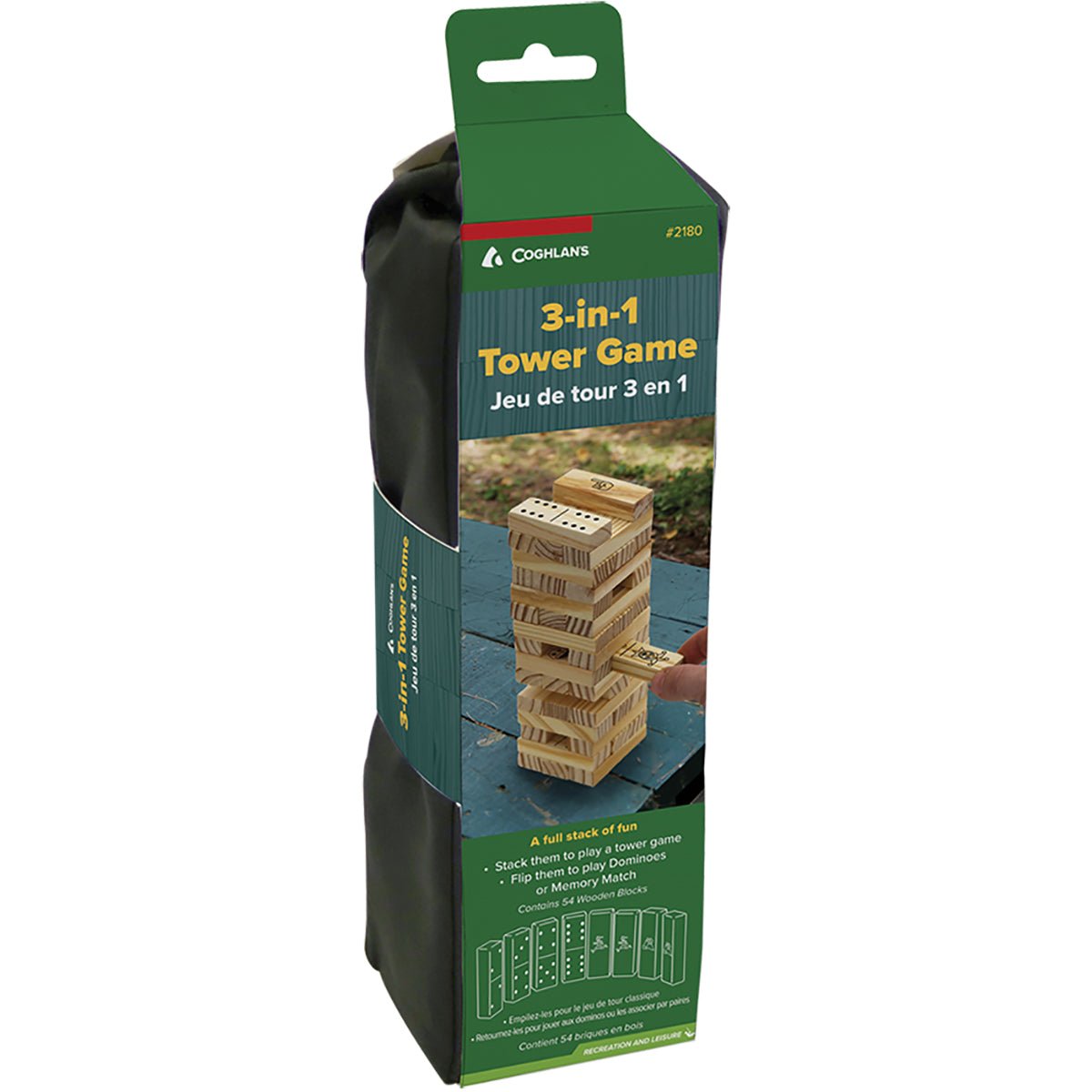 Coghlan's 3 - in - 1 Tower Game Set - Forza Sports