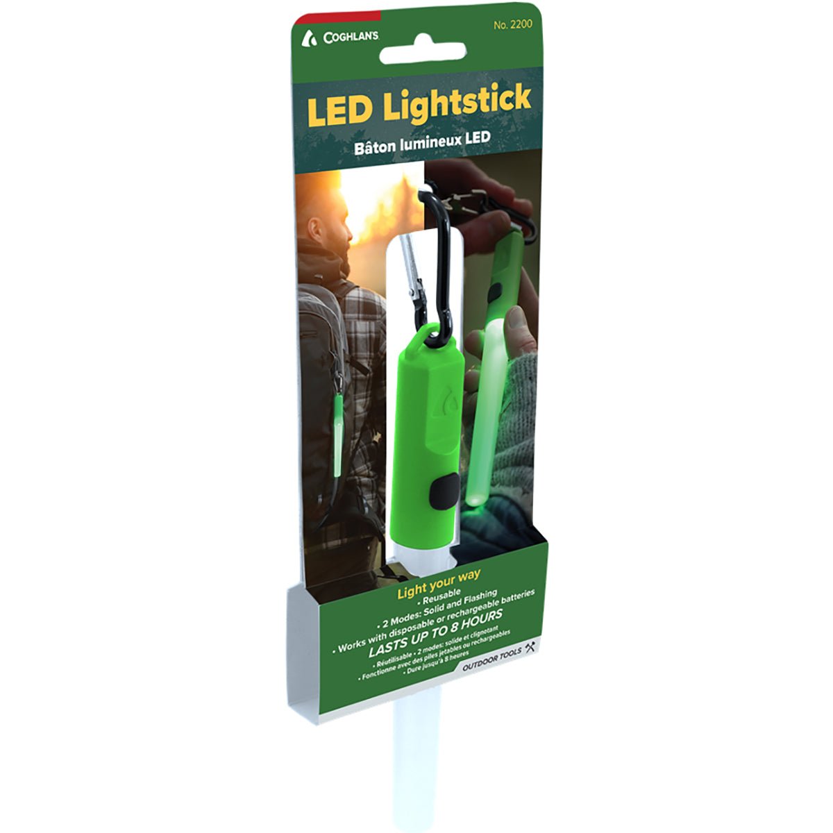 Coghlan's Outdoor Survival Emergency LED Lightstick for Camping, Hiking - Forza Sports
