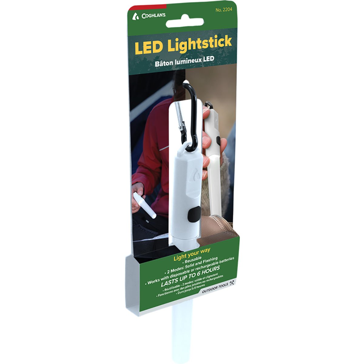 Coghlan's Outdoor Survival Emergency LED Lightstick for Camping, Hiking - Forza Sports