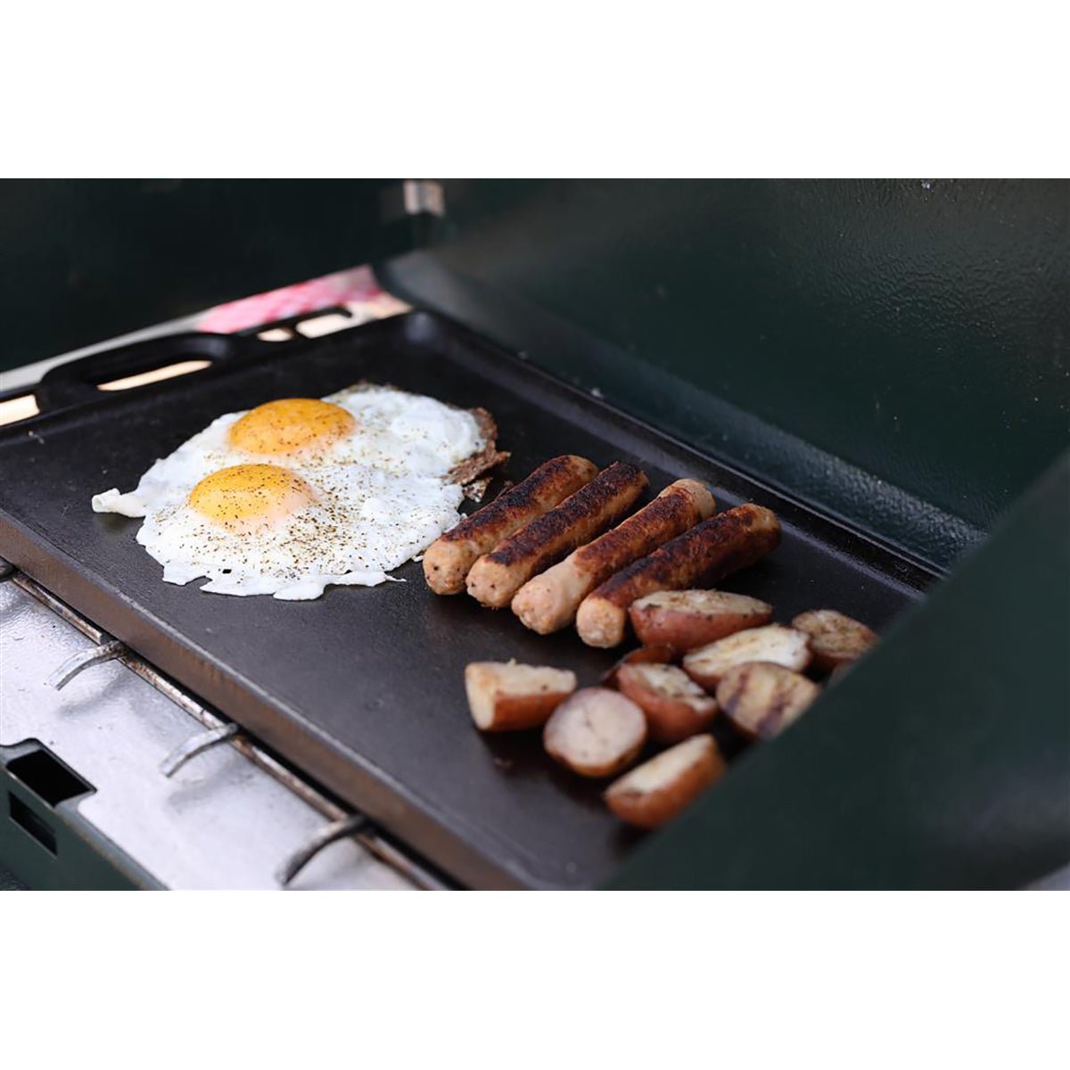 Coghlan's Camping Cast Iron Griddle - Black - Forza Sports