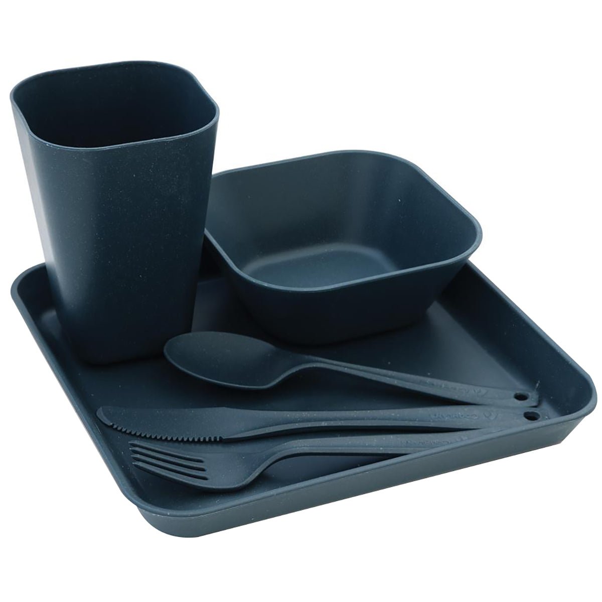 Coghlan's Outdoor Camping Solo Tableware Kit - Blue - Forza Sports