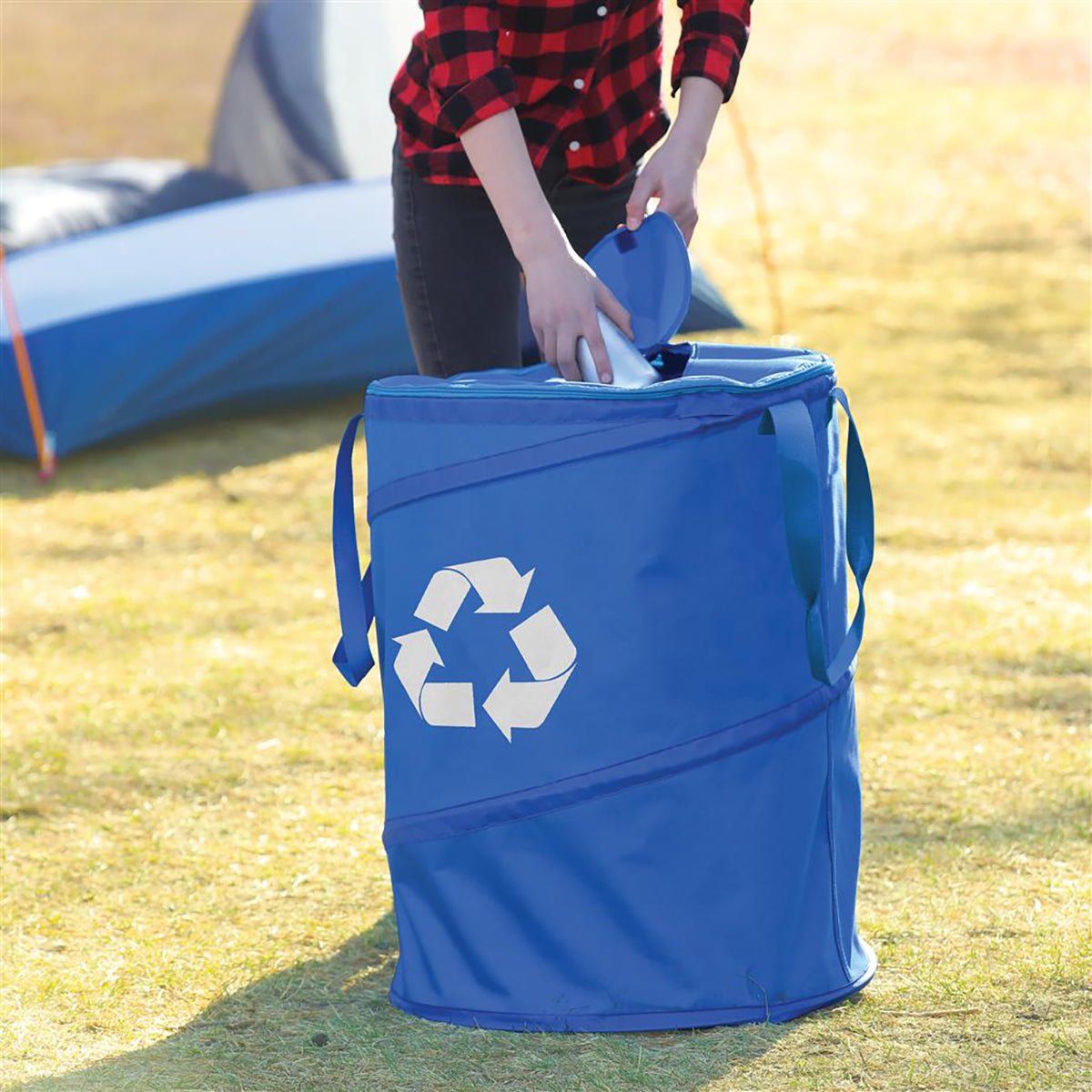 Coghlan's Deluxe Pop - Up Recycle Bin - Blue - Forza Sports