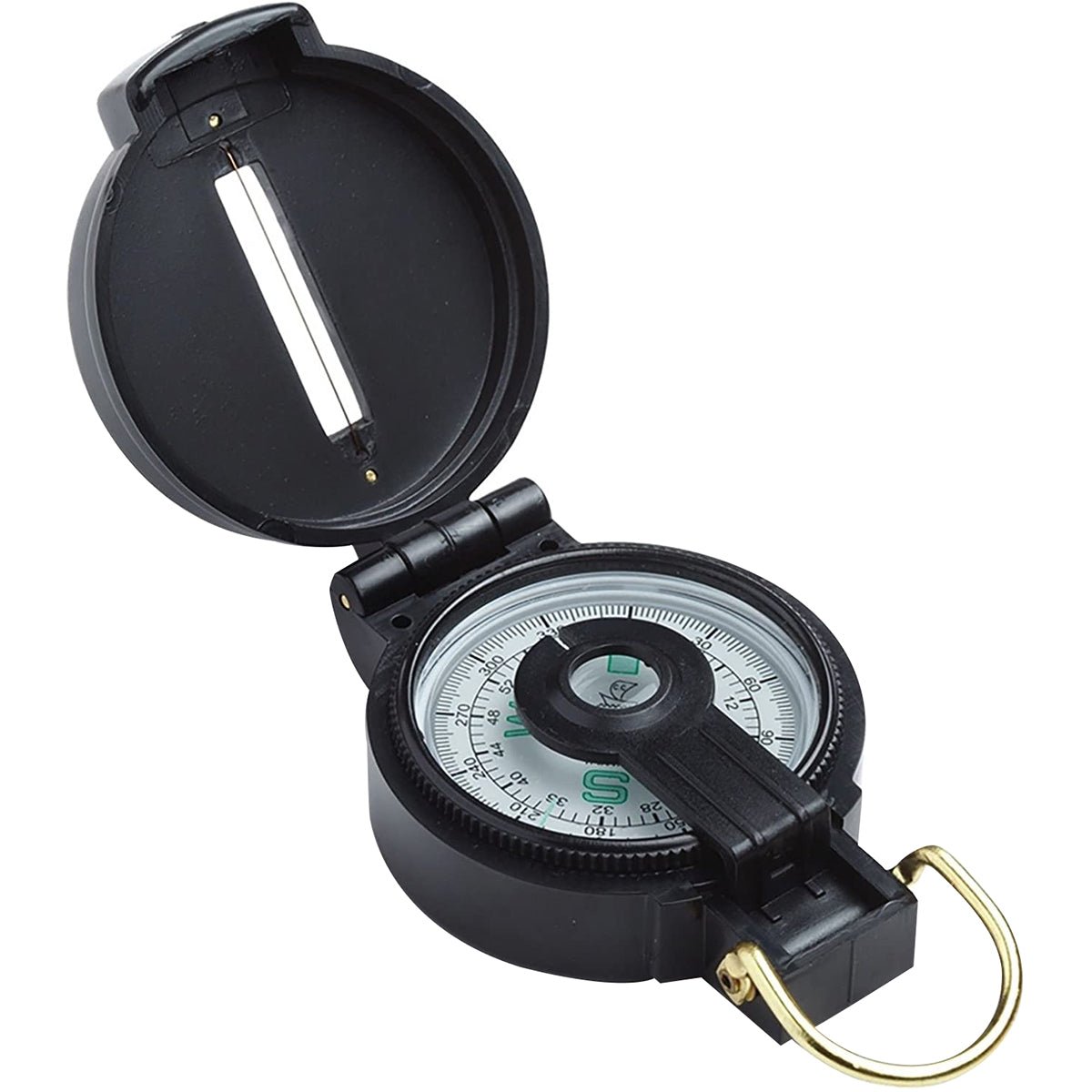 Coghlan's Lensatic Compass with Case, Liquid Filled, Camping Survival Emergency - Forza Sports