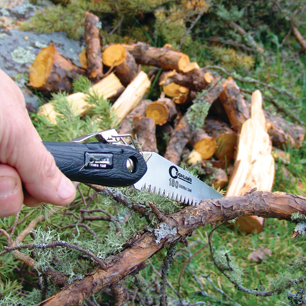 Coghlan's Sierra Saw, Locking Folding 7" Steel Blade with Unbreakable Handle - Forza Sports