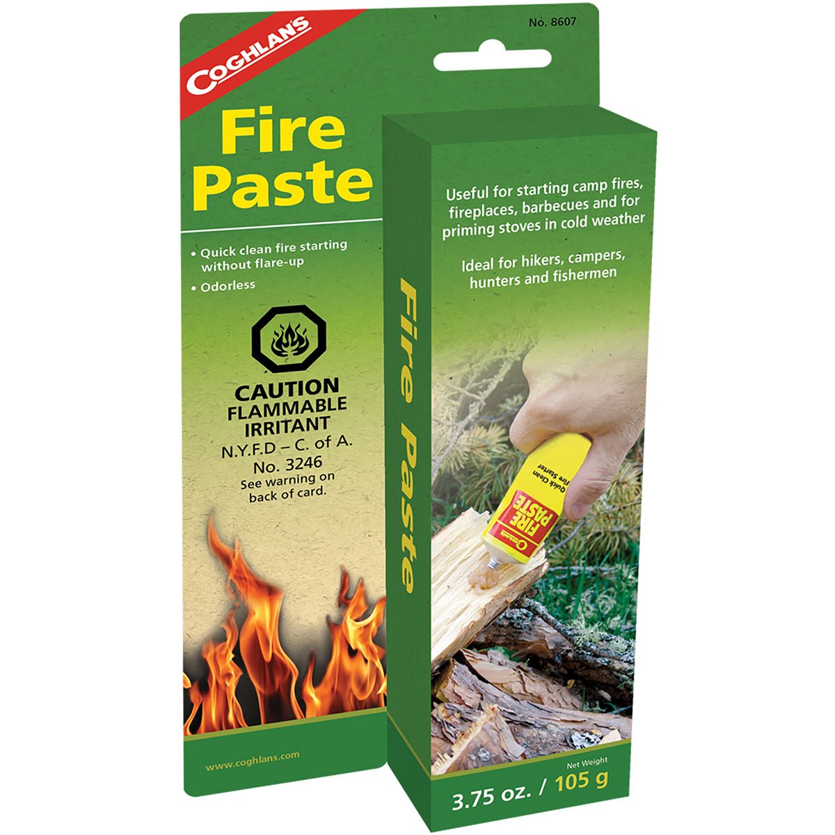 Coghlan's Fire Paste, Emergency Camping Survival Fireplace Campfire Starter - Forza Sports