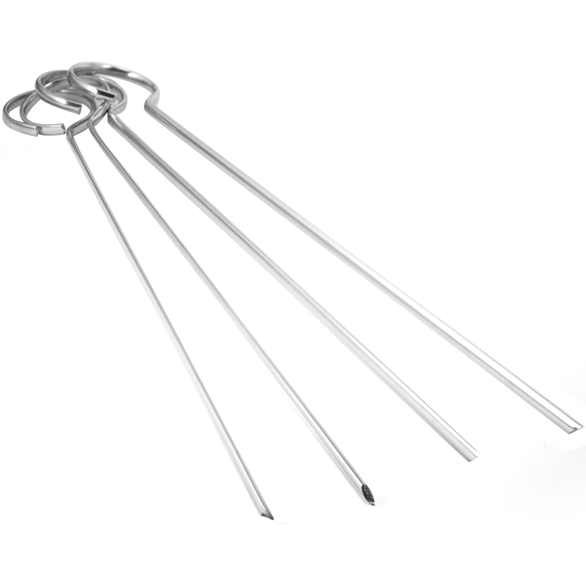 Coghlan's 12" Chrome Plated Skewers - 4 - Pack - Forza Sports