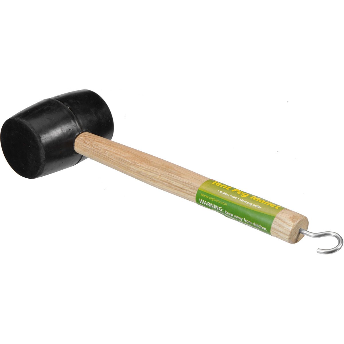 Coghlan's Tent Peg Mallet, Steel Camp Stake Puller w/ Rubber Head, Camping Tool - Forza Sports