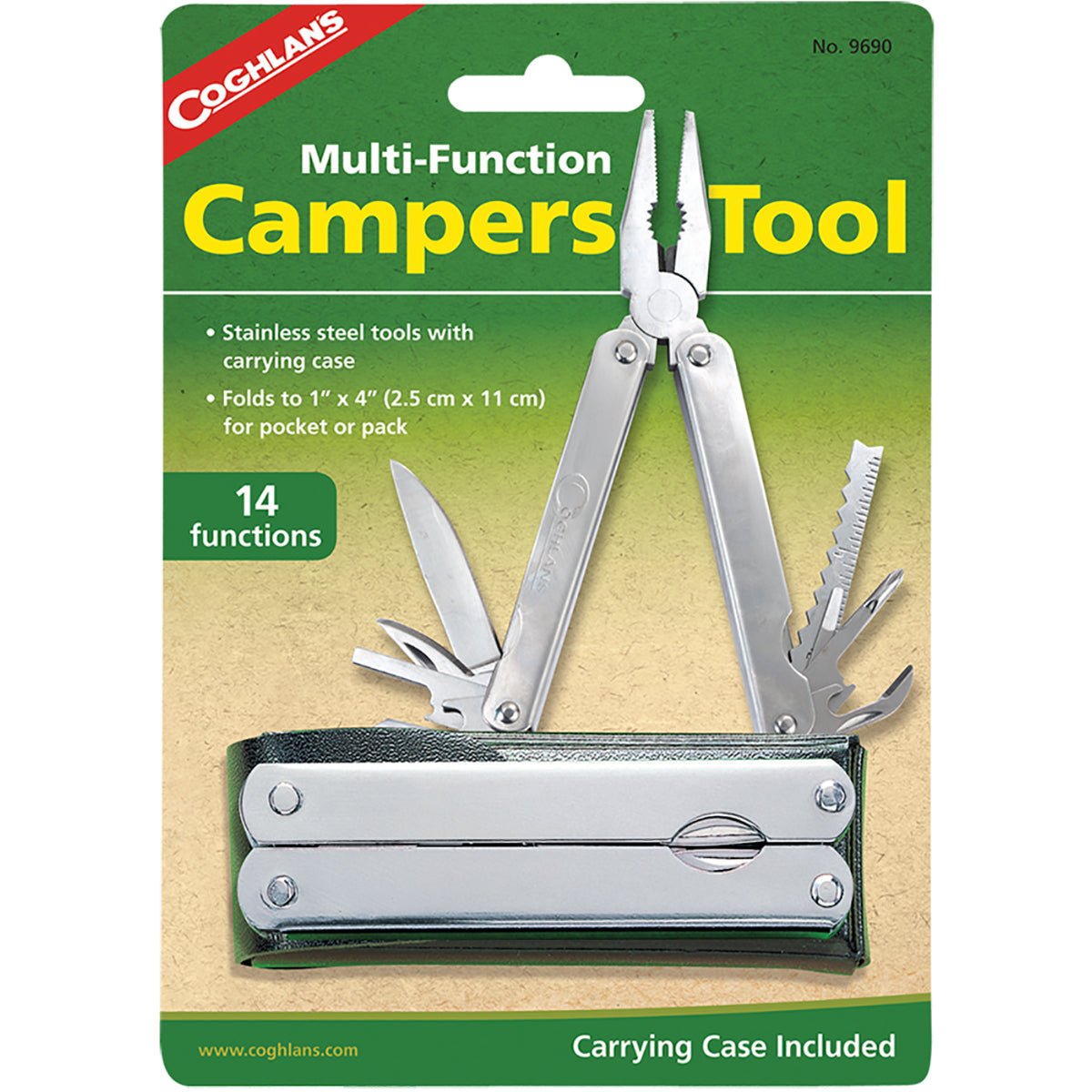 Coghlan's Multifunctional Camper's Tool with Case - Forza Sports