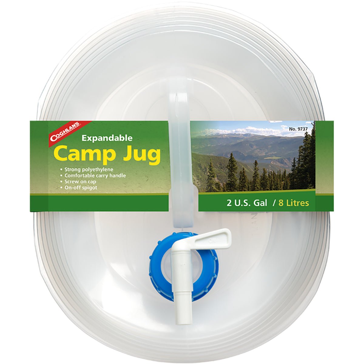 Coghlan's 2 Gallon Expandable Camp Jug - Forza Sports