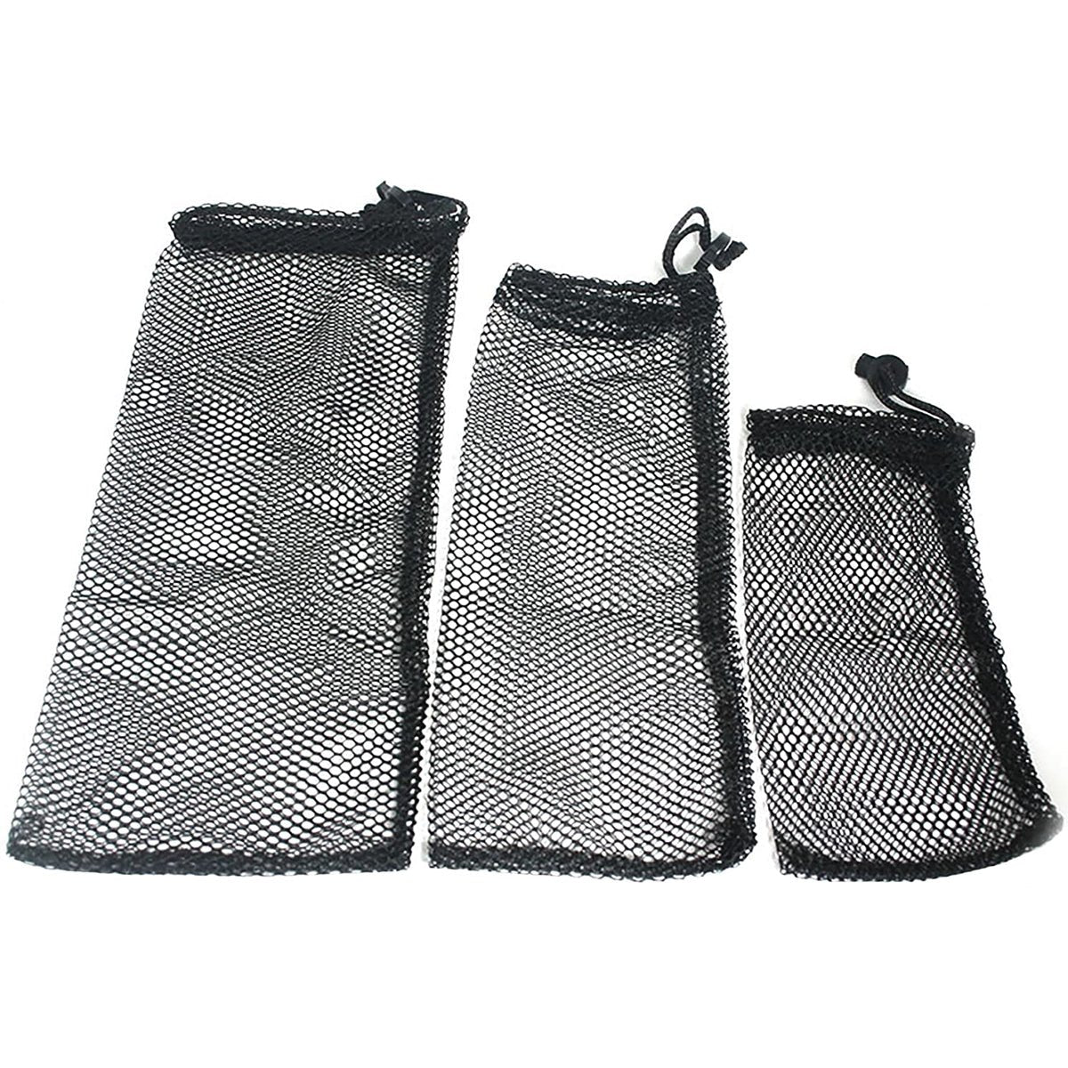 Coghlan's Three Piece Mesh Ditty Bag Set, Drawstring Closure with Cord - Lock - Forza Sports