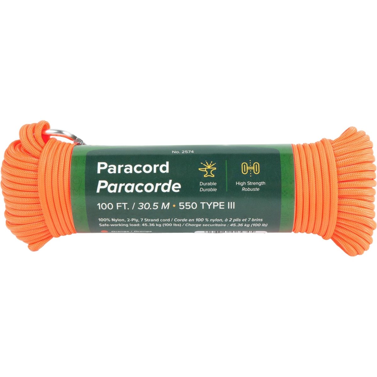 Coghlan's Paracord, 100 Ft - Forza Sports