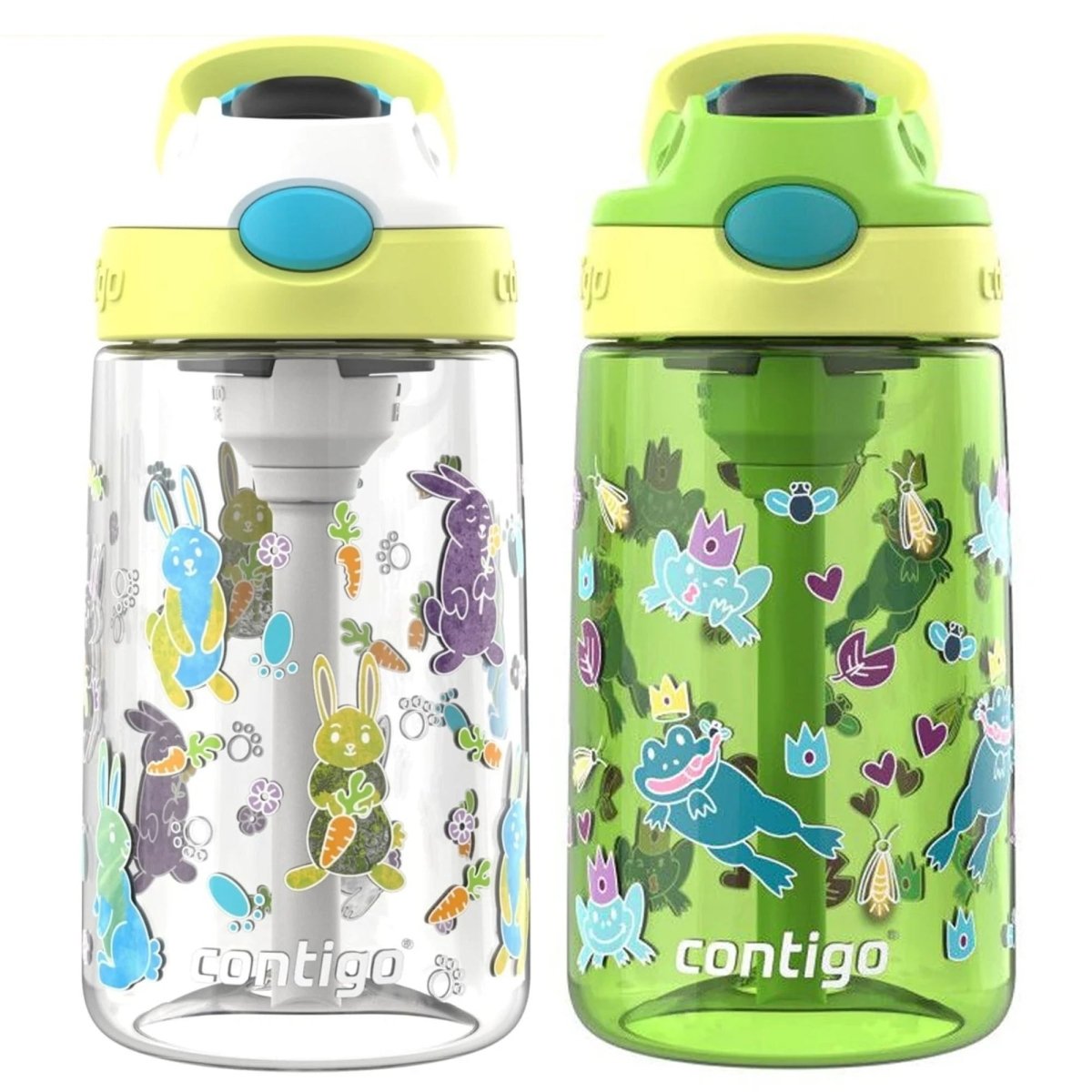 Contigo Kid's 14 oz. Aubrey AutoSpout Straw Water Bottle 2-Pack - Forza Sports