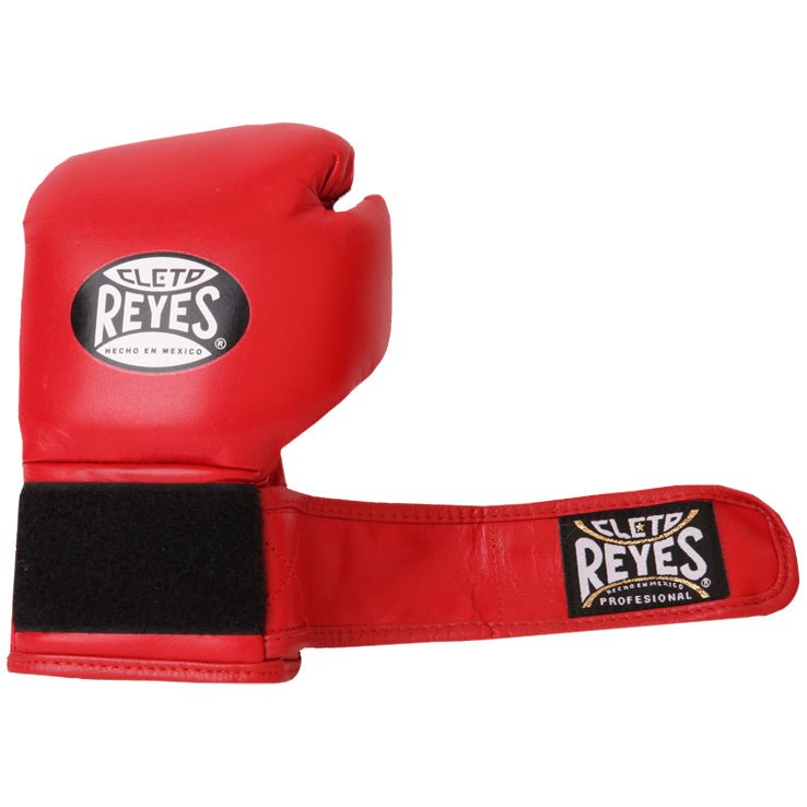 Cleto Reyes Youth Hook and Loop Boxing Gloves - Red - Forza Sports