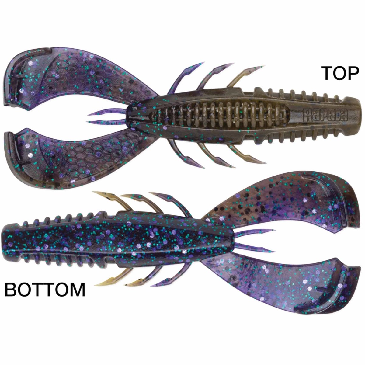 Rapala CrushCity Cleanup Craw 3.5" Soft Bait - Forza Sports