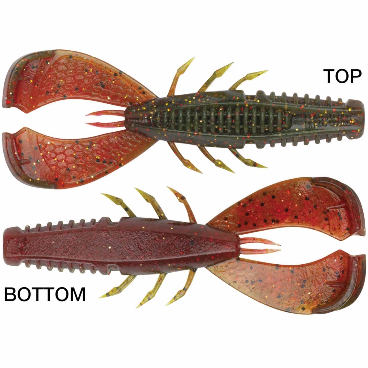 Rapala CrushCity Cleanup Craw 3.5" Soft Bait - Forza Sports