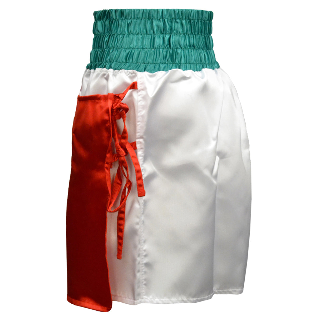 Cleto Reyes Women's Satin Boxing Skirt Trunks - Mexican Flag Cleto Reyes