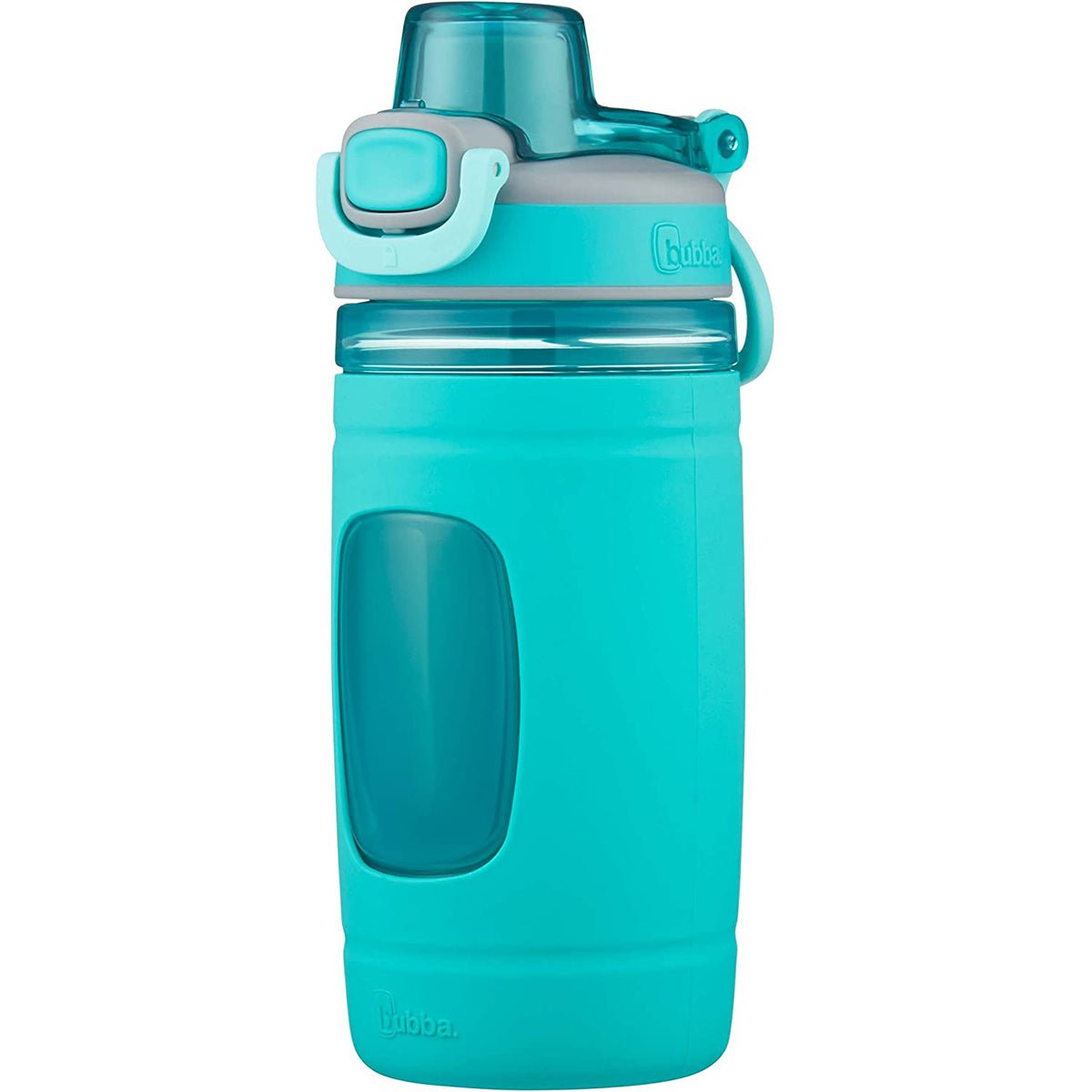 Bubba Kid's 16 oz. Flo Refresh Plastic Water Bottle with Silicone Sleeve - Forza Sports