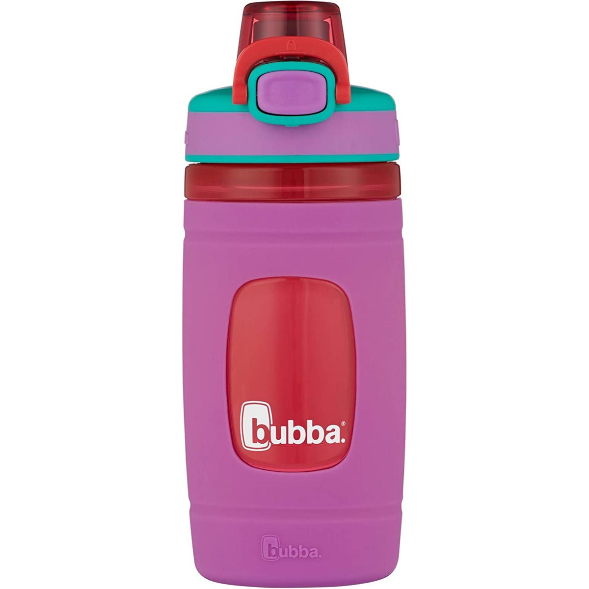 Bubba Kid's 16 oz. Flo Refresh Plastic Water Bottle with Silicone Sleeve - Forza Sports