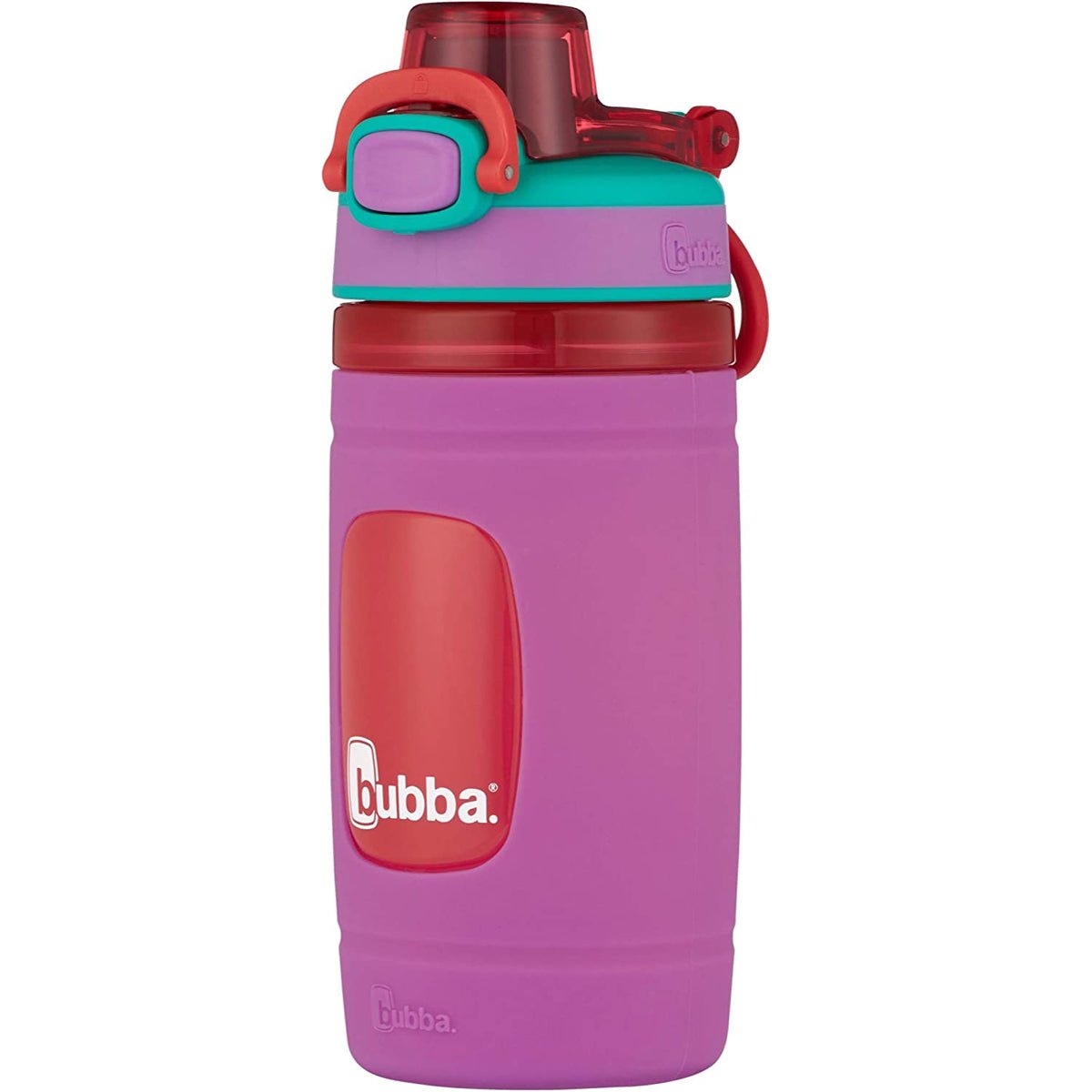 Bubba Kid's 16 oz. Flo Refresh Plastic Water Bottle with Silicone Sleeve - Forza Sports