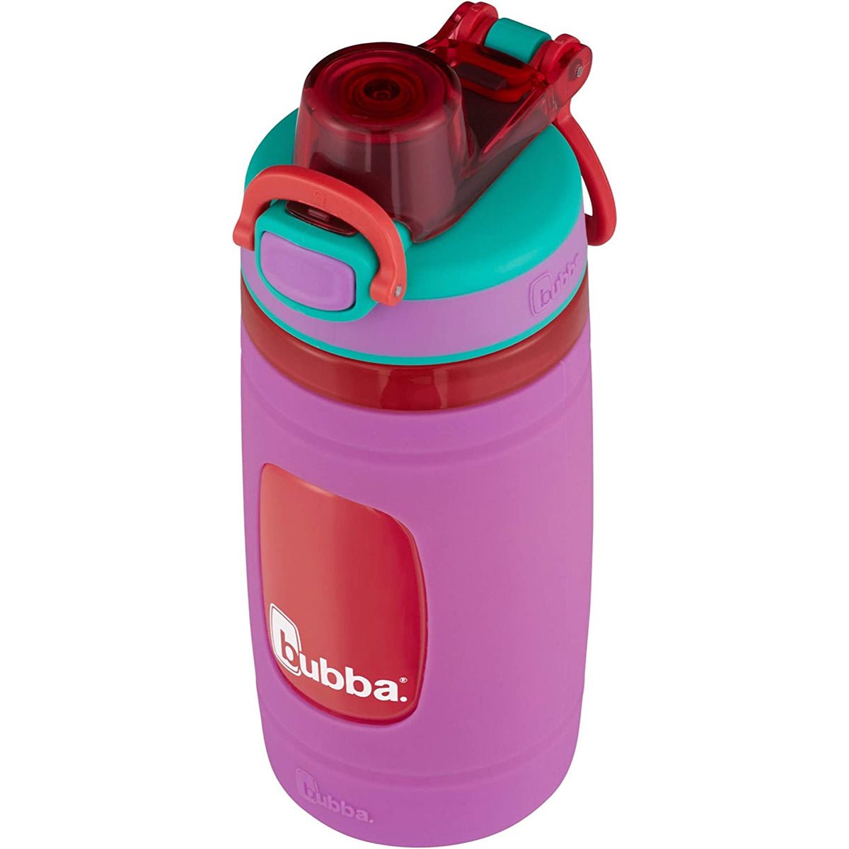 Bubba Kid's 16 oz. Flo Refresh Plastic Water Bottle with Silicone Sleeve - Forza Sports
