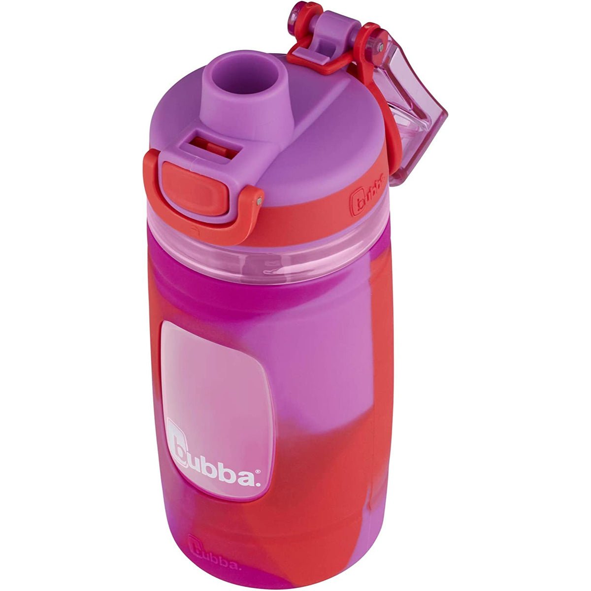 Bubba Kid's 16 oz. Flo Refresh Plastic Water Bottle with Silicone Sleeve - Forza Sports