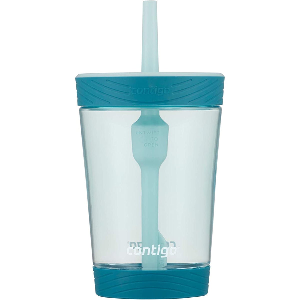 Contigo 14 oz. Kid's Spill - Proof Tritan Plastic Tumbler with Straw - Forza Sports