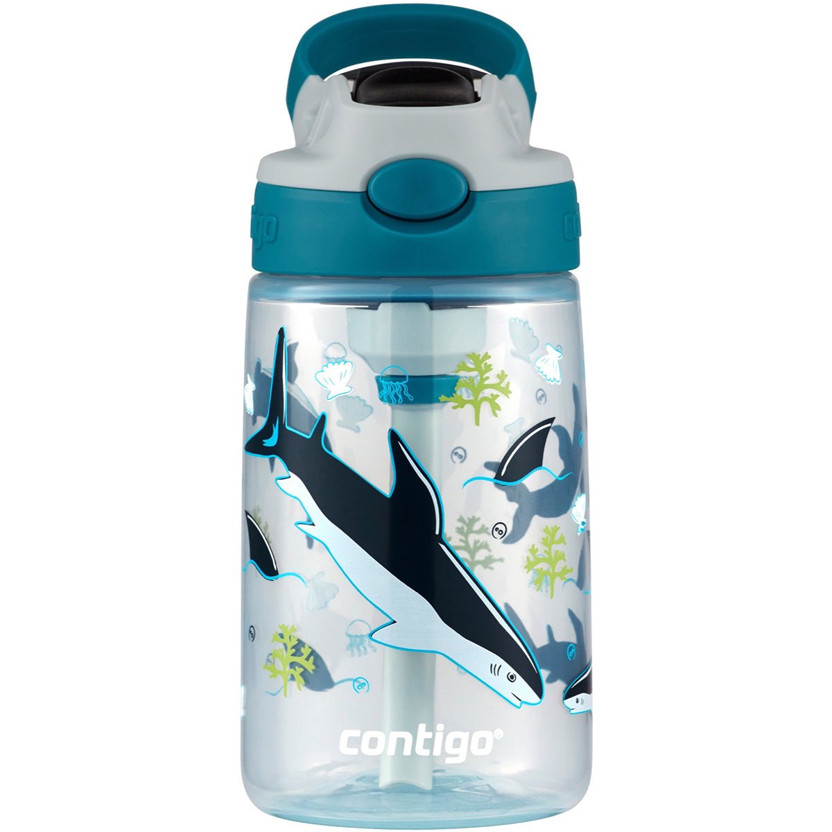Contigo Kid's 14 oz. AutoSpout Straw Water Bottle with Easy - Clean Lid - Forza Sports