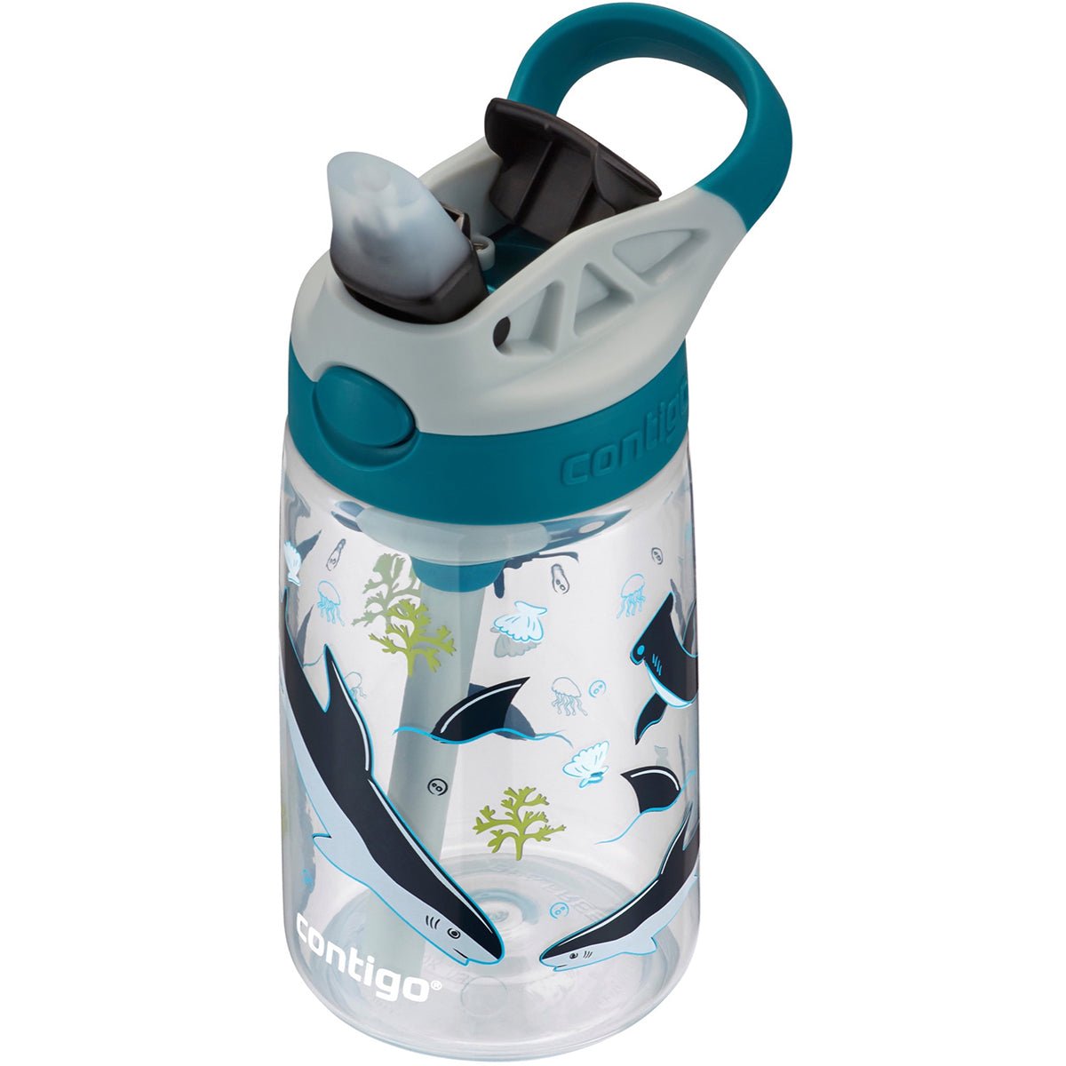 Contigo Kid's 14 oz. AutoSpout Straw Water Bottle with Easy - Clean Lid - Forza Sports