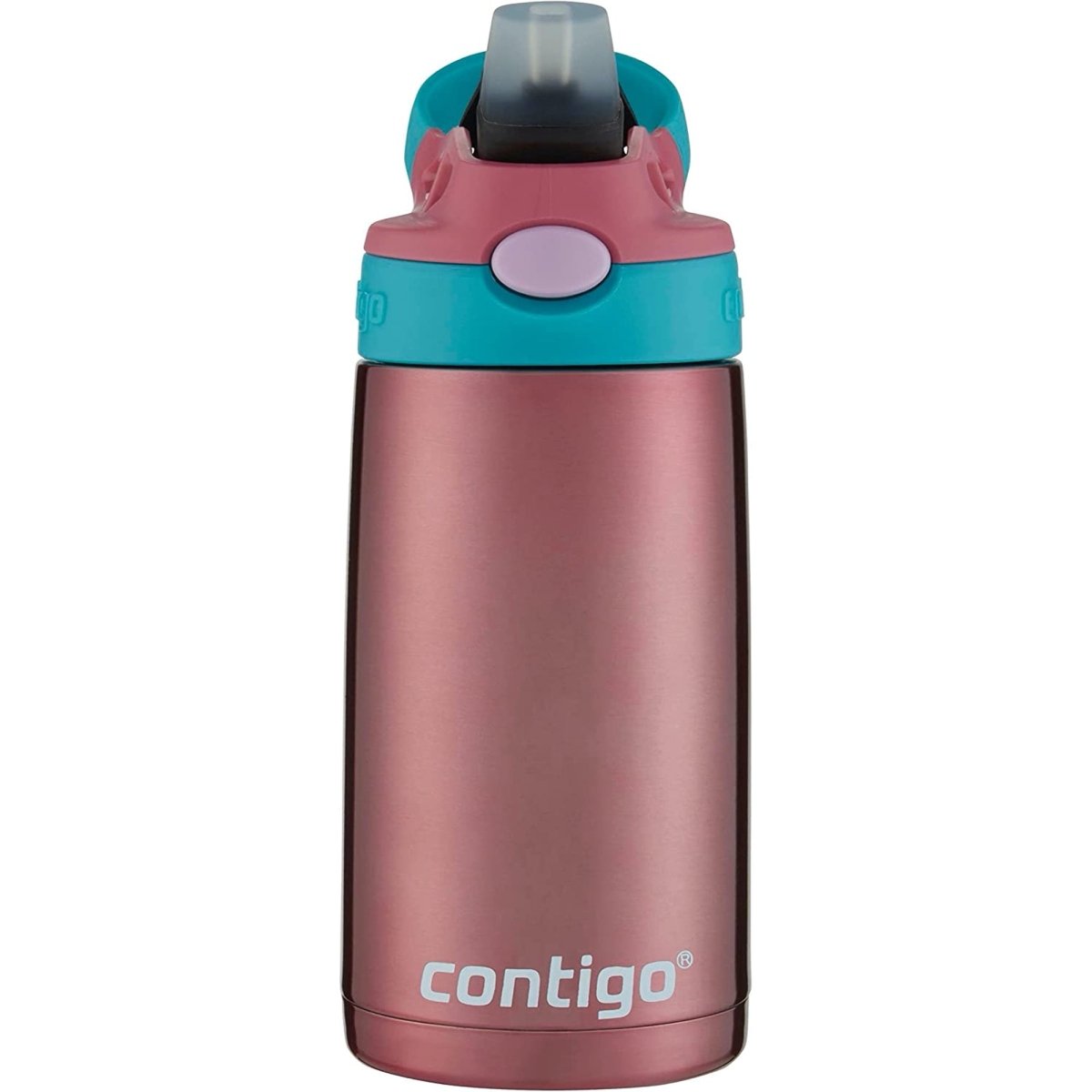 Contigo Kid's 13 oz. Aubrey Vacuum Insulated Stainless Steel Water Bottle - Punch - Forza Sports