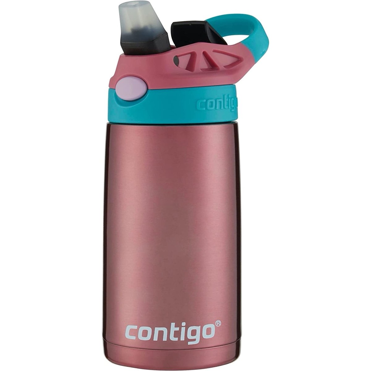 Contigo Kid's 13 oz. Aubrey Vacuum Insulated Stainless Steel Water Bottle - Punch - Forza Sports
