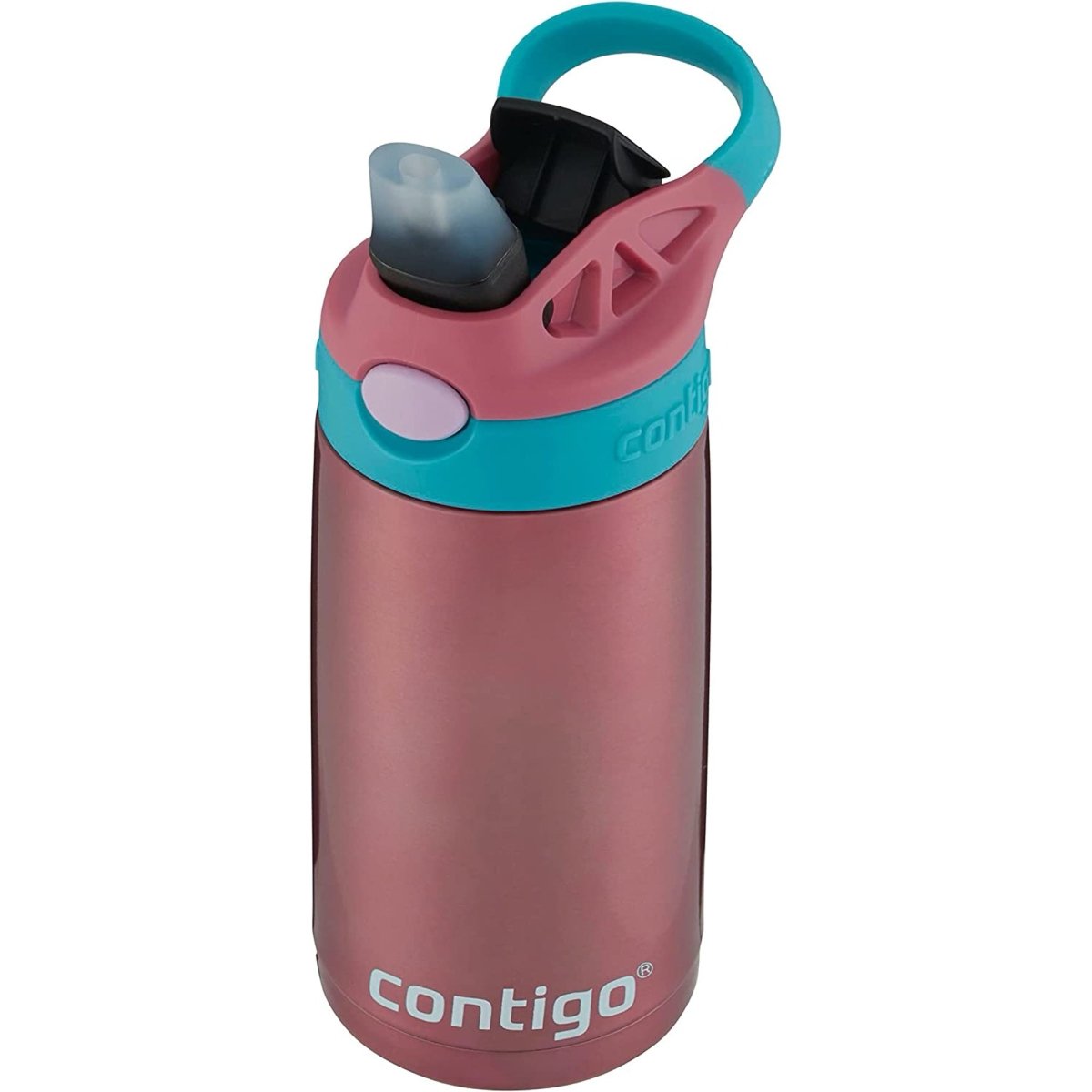 Contigo Kid's 13 oz. Aubrey Vacuum Insulated Stainless Steel Water Bottle - Punch - Forza Sports