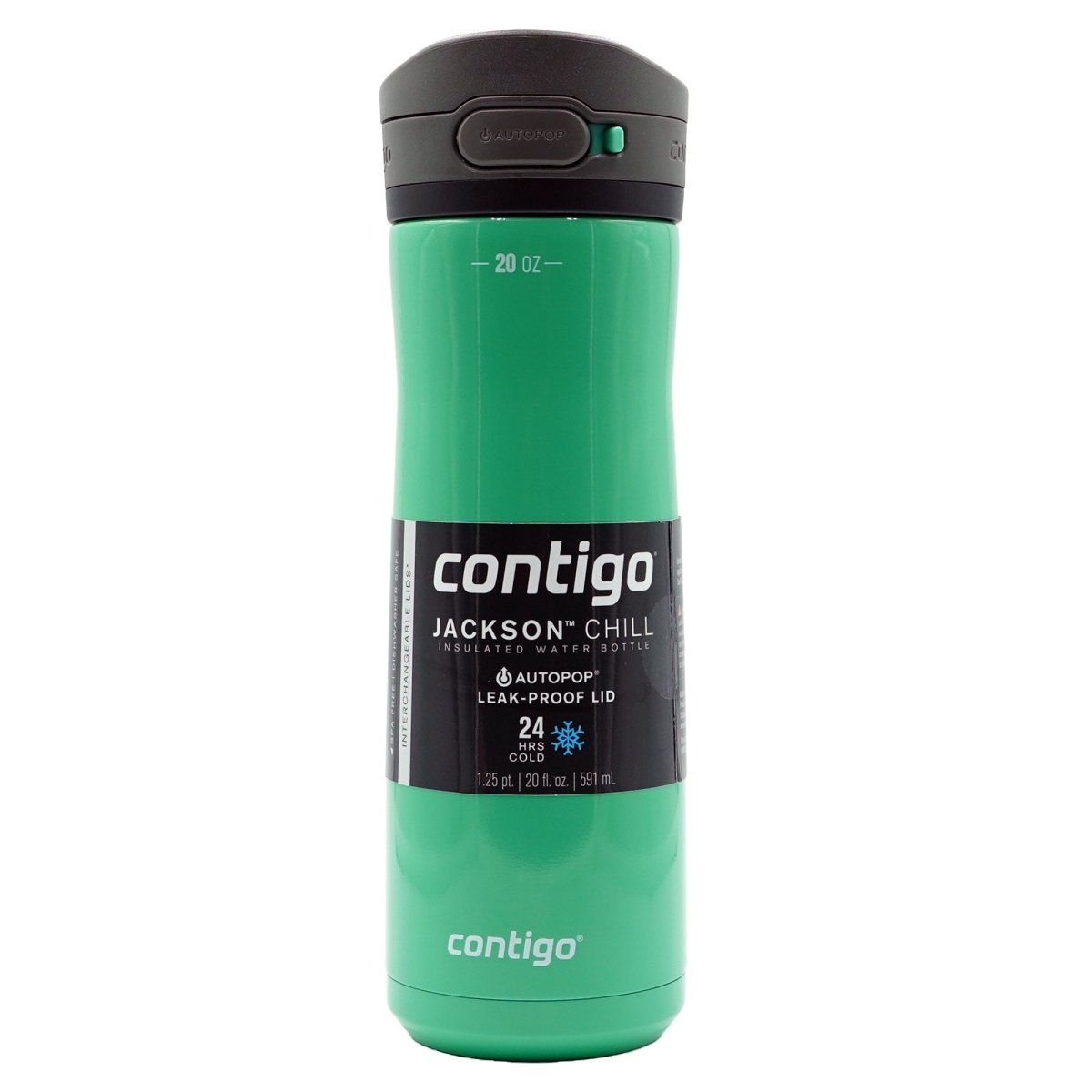 Contigo 20 oz. Jackson Chill 2.0 Vacuum Insulated Stainless Steel Water Bottle - Forza Sports