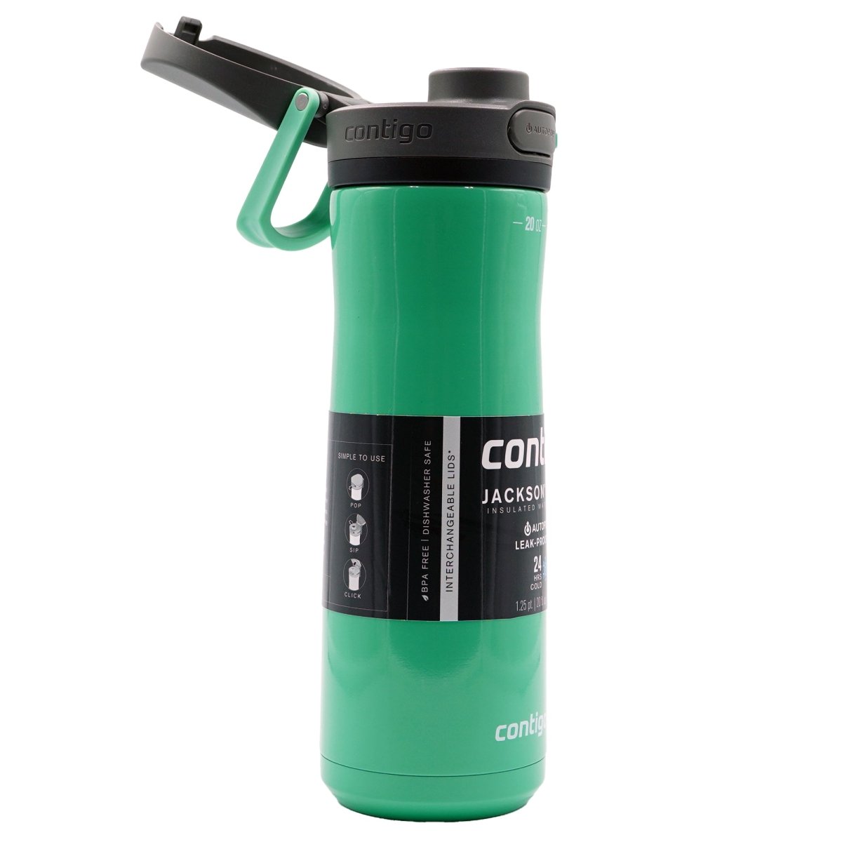 Contigo 20 oz. Jackson Chill 2.0 Vacuum Insulated Stainless Steel Water Bottle - Forza Sports