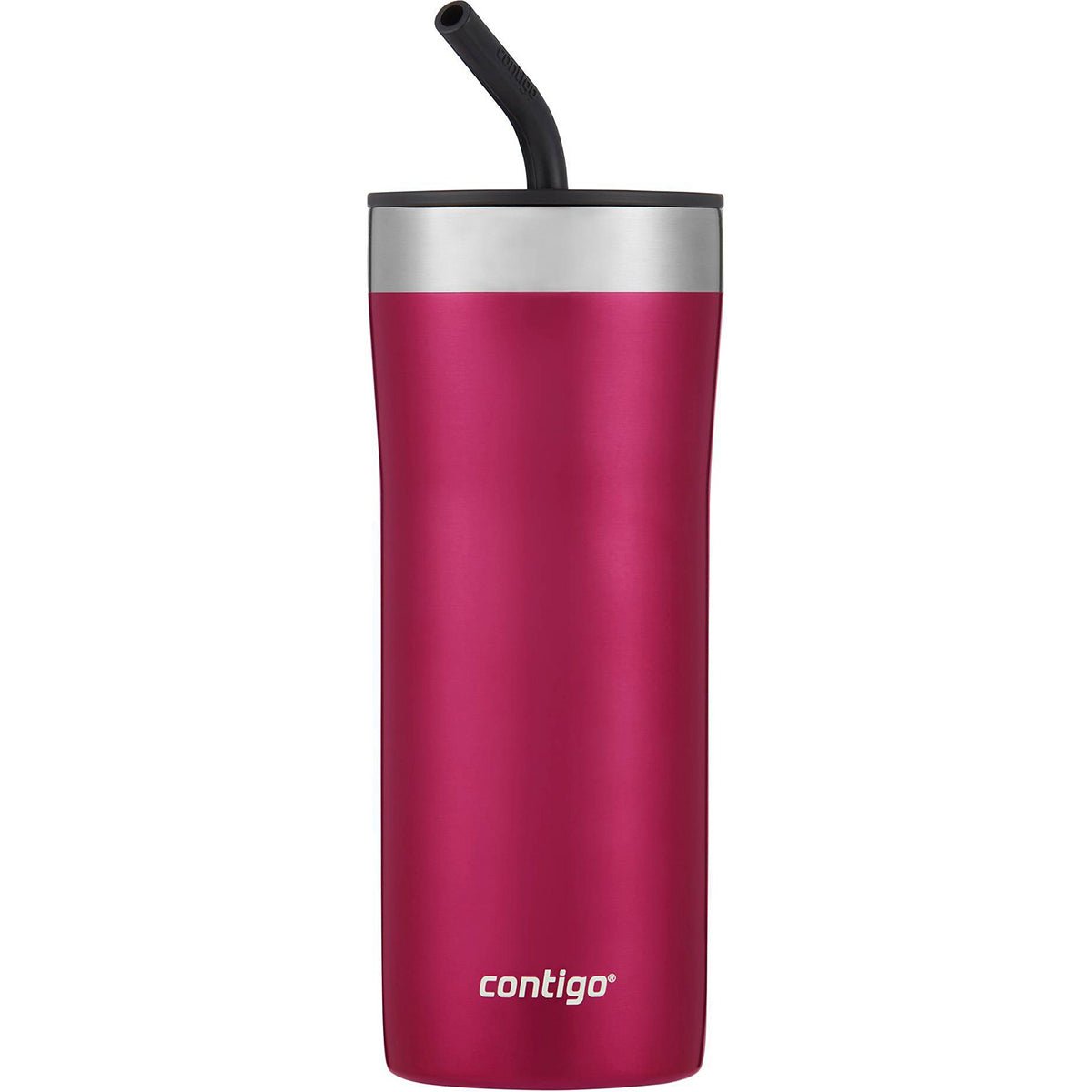 Contigo 24 oz. Streeterville Vacuum Insulated Stainless Steel Tumbler with Straw - Forza Sports