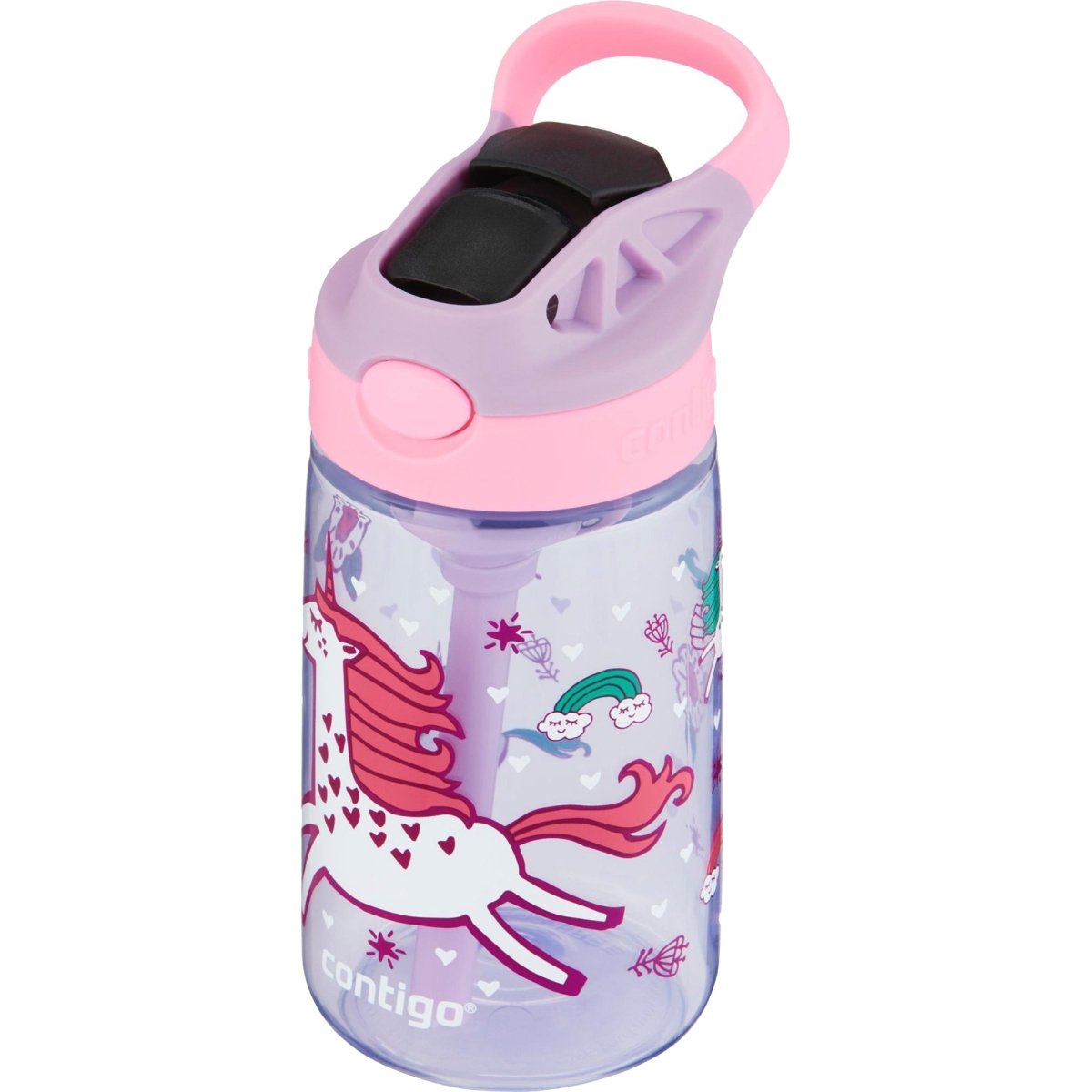 Contigo Kid's 14 oz. AutoSpout Straw Water Bottle with Easy - Clean Lid - Forza Sports