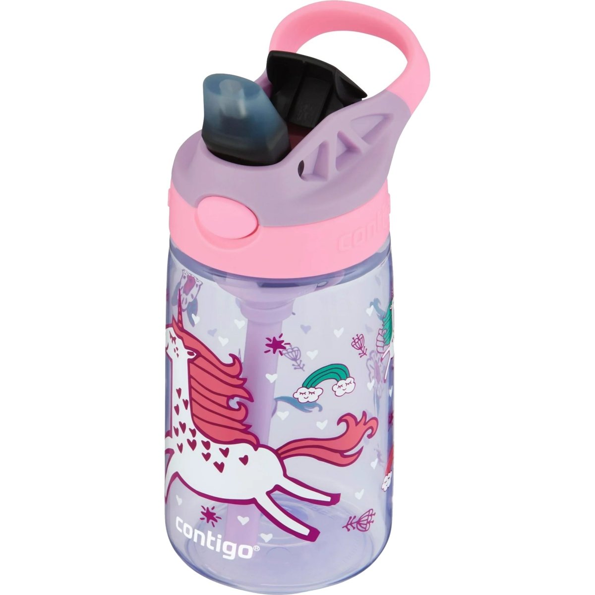 Contigo Kid's 14 oz. AutoSpout Straw Water Bottle with Easy - Clean Lid - Forza Sports