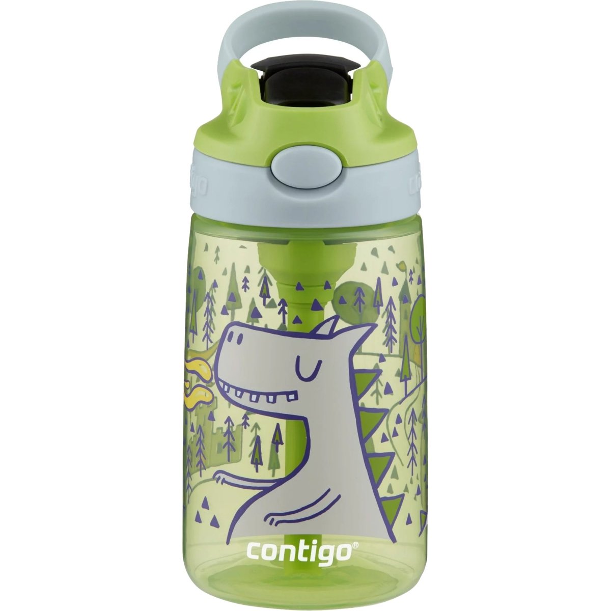 Contigo Kid's 14 oz. AutoSpout Straw Water Bottle with Easy - Clean Lid - Forza Sports