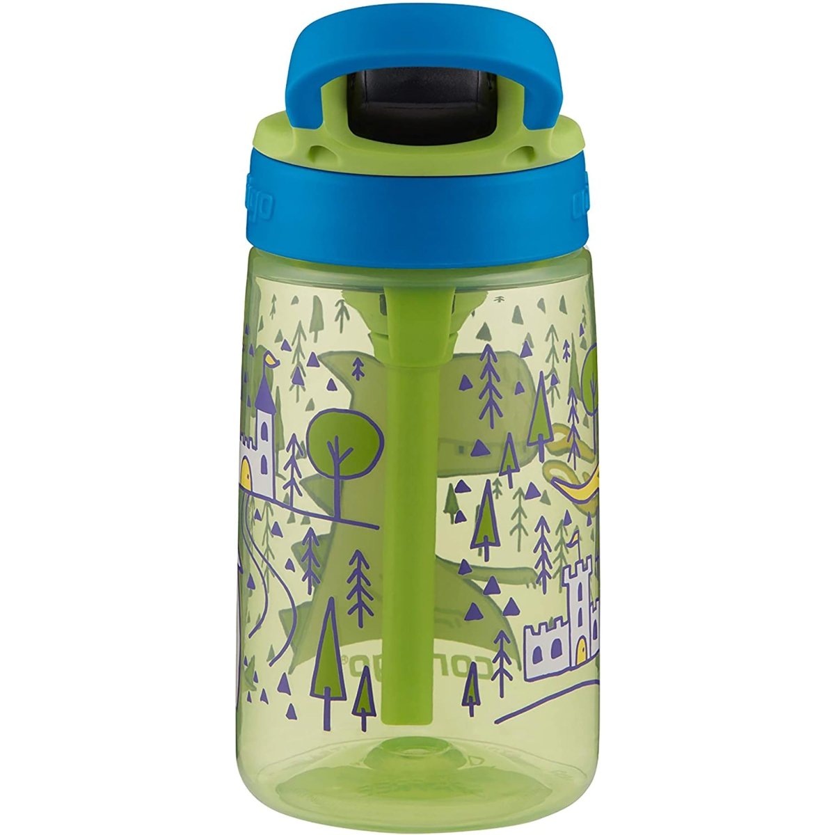 Contigo Kid's 14 oz. AutoSpout Straw Water Bottle with Easy - Clean Lid - Forza Sports