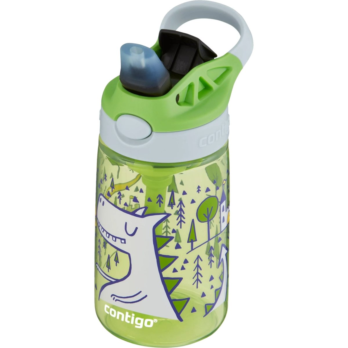 Contigo Kid's 14 oz. AutoSpout Straw Water Bottle with Easy - Clean Lid - Forza Sports