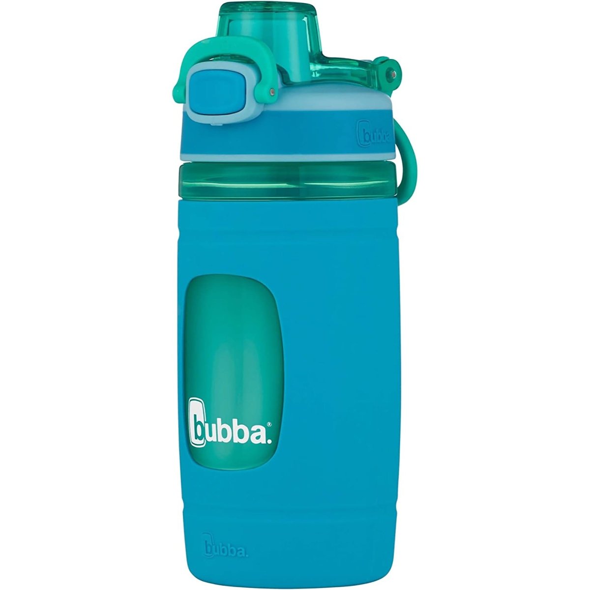 Bubba Kid's 16 oz. Flo Refresh Plastic Water Bottle with Silicone Sleeve - Forza Sports