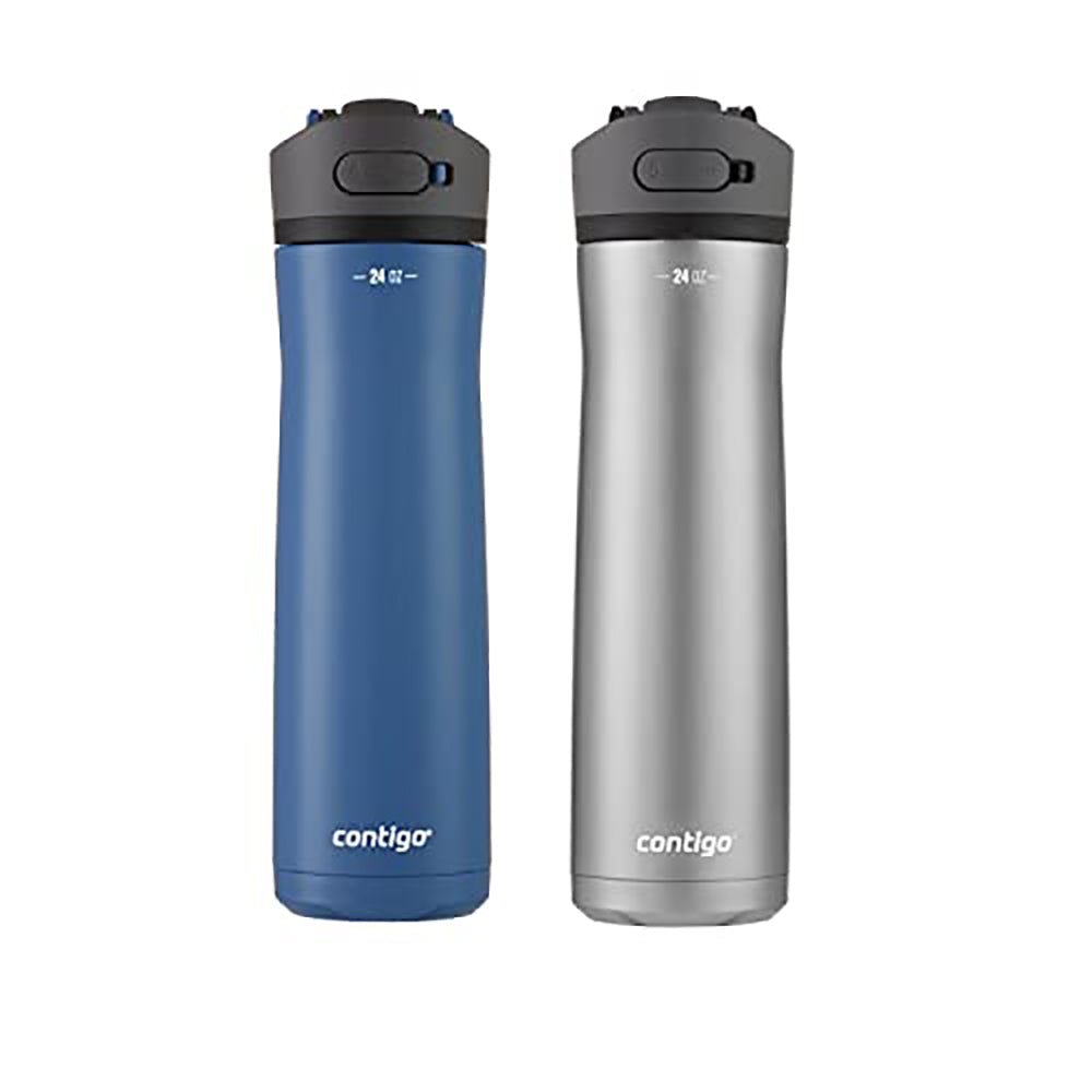 Contigo 24 oz. Ashland Chill 2.0 Vacuum Insulated Stainless Steel Bottle 2 - Pack - Forza Sports