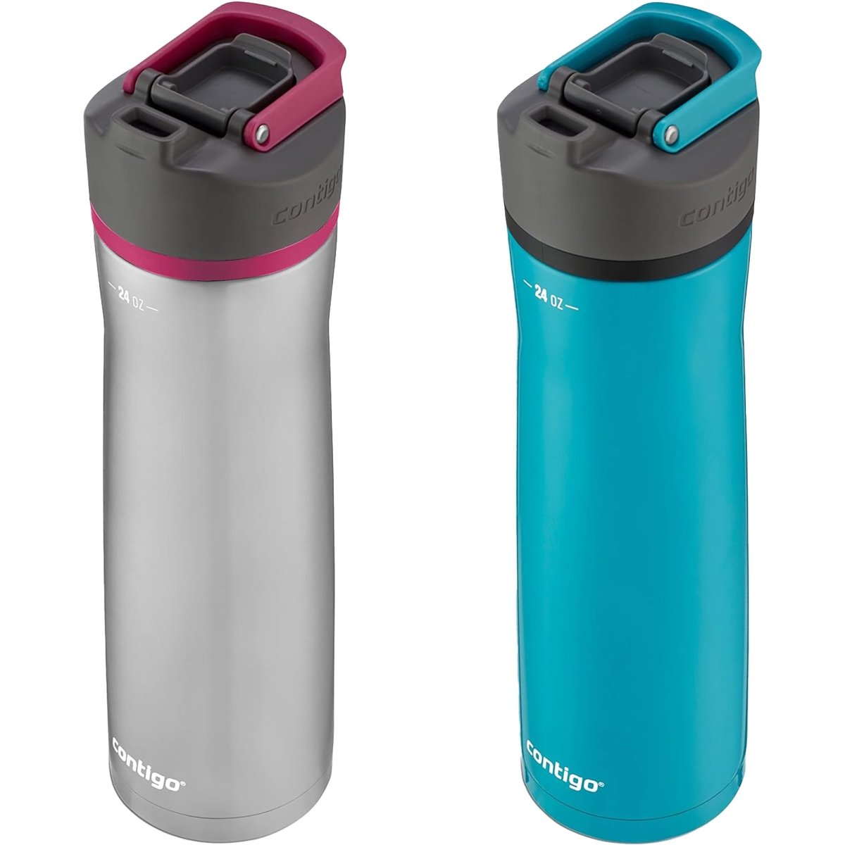 Contigo 24 oz. Cortland Chill 2.0 Insulated Stainless Steel Water Bottle 2 - Pack - Forza Sports