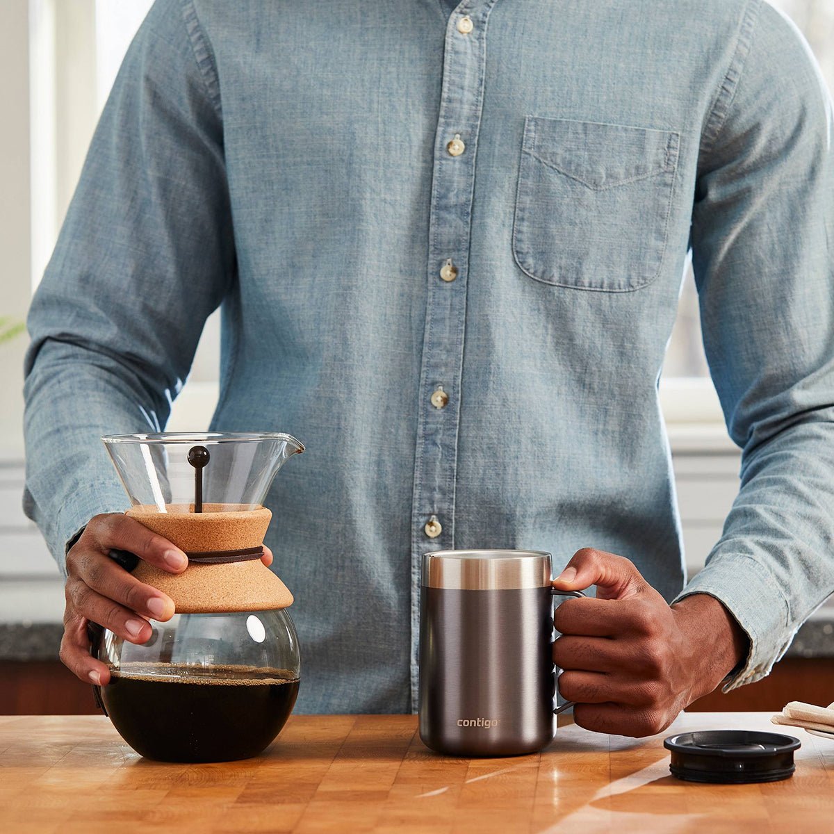 Contigo 14 oz. Streeterville Vacuum Insulated Stainless Steel Mug 2 - Pack - Forza Sports