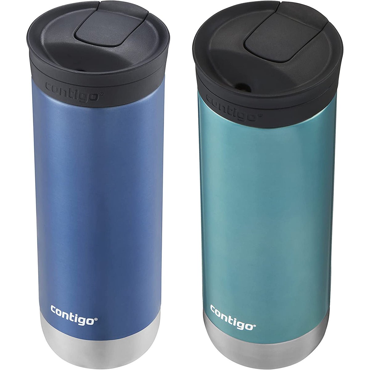 Contigo 20 oz. Huron 2.0 SnapSeal Insulated Stainless Steel Travel Mug 2 - Pack - Forza Sports